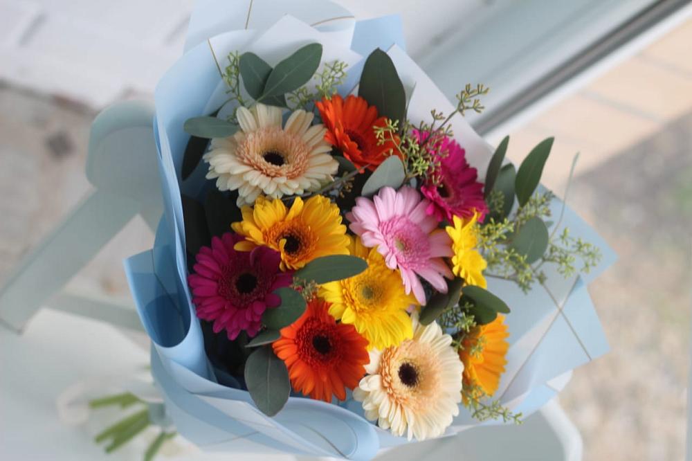 Букет цветов из: Герберы в Ям