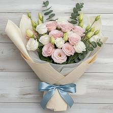 Букет цветов из:  Лизиантусы в Ям