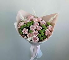 Букет цветов из:  Розы и Хризантемы в Ям