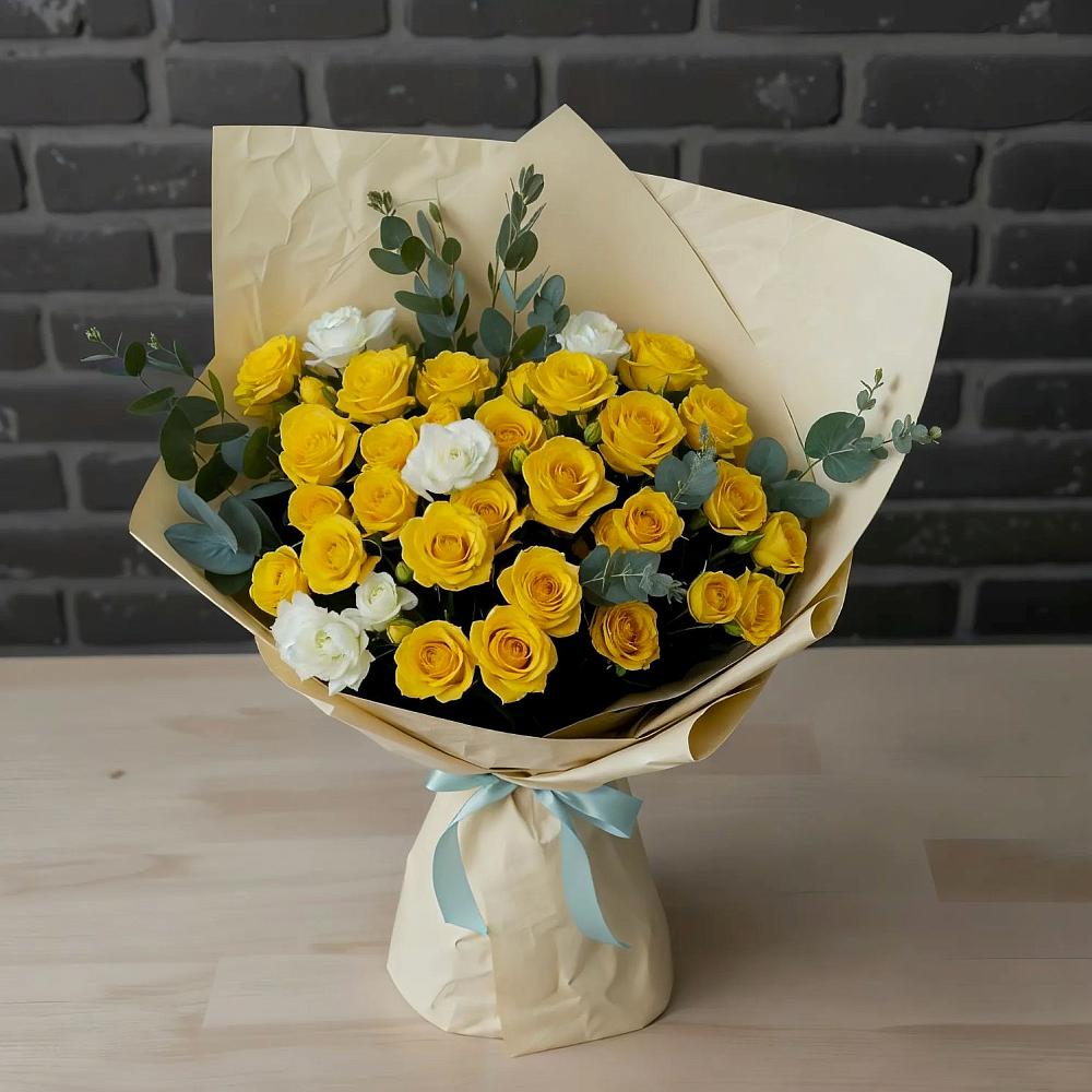 Букет цветов из: Розы в Ям